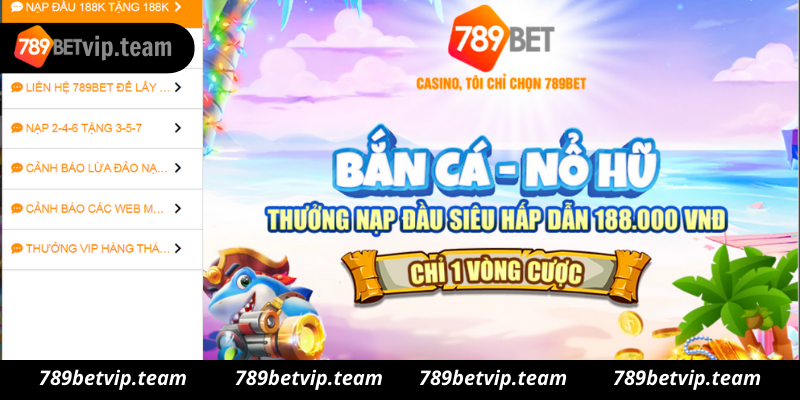 Điều kiện nạp tiền trên trang 789bet bạn nên biết